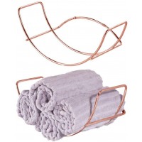 Wall Mount Rose Gold household metal bathroom towel rack