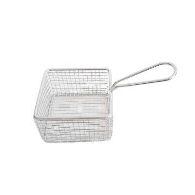 Commercial Mini Stainless steel Chip Serving Frying Basket