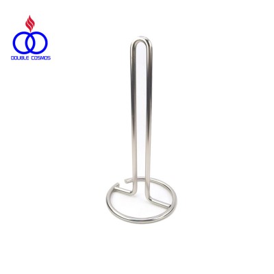 Chrome Plating Metal Wire Paper Rack Kitchen Paper Towel Holder