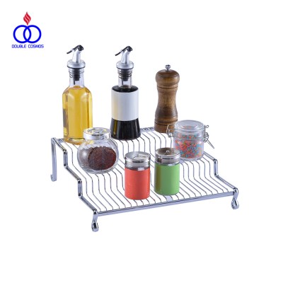 Wire Metal Table Free Standing 3 Tie Kitchen Organizer Spice Holder